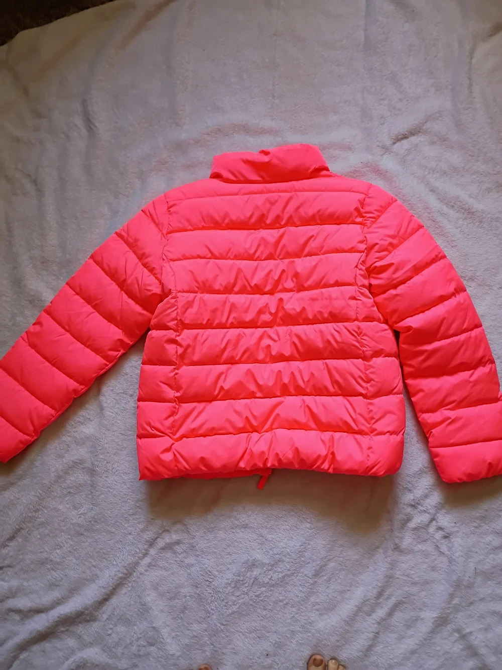The Children's Place Neon Pink Puffer Jacket